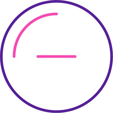 Tek bir simgenin vektör illüstrasyonu