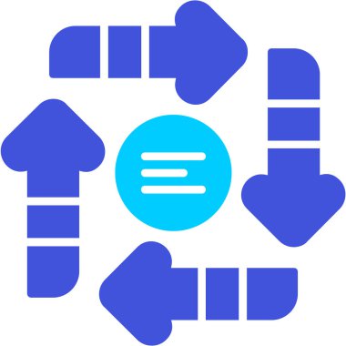 Bir kitap simgesinin vektör illüstrasyonu