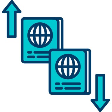İnternet web teknolojisi simgesi doldurulmuş ana hatlar biçiminde