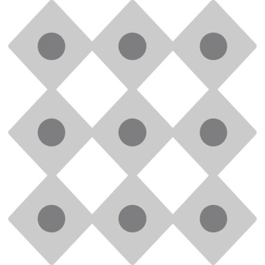 soyut çapraz dikişsiz desen, vektör illüstrasyonu