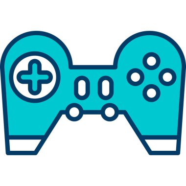 Oyun kolu. Web simgesi basit illüstrasyon