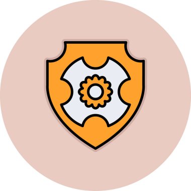 vektör kalkanı resimleme