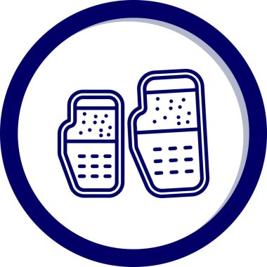 hap ikonu vektör illüstrasyonu