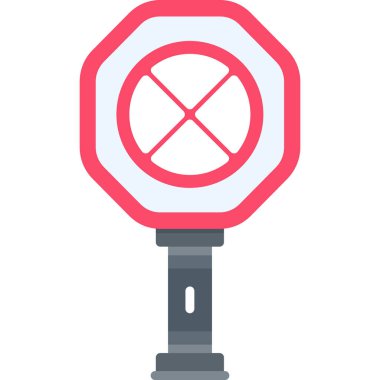 Yol işaretinin vektör illüstrasyonu