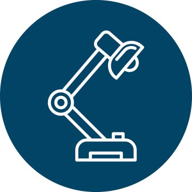 robot. Web simgesi basit illüstrasyon