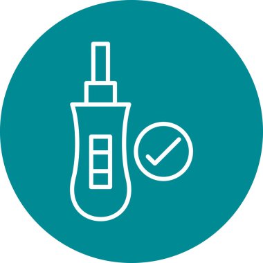 Güzellik ve moda simgelerinin vektör çizimi