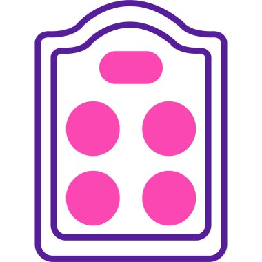 Oyun. Web simgesi basit illüstrasyon