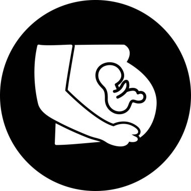 bebek eli tutuşu ikon vektör çizimi çizimi