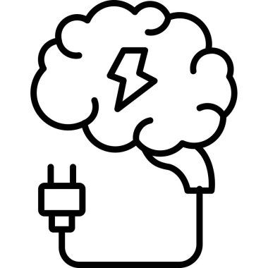 enerji ve ekoloji simgesi, vektör illüstrasyonu