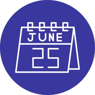 Takvim web simgesi, illüstrasyon