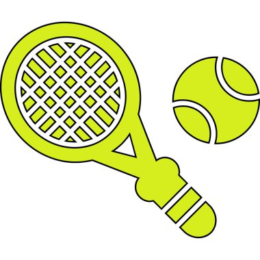 Tenis topu raket ile