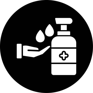 Bir ilaç simgesinin vektör illüstrasyonu