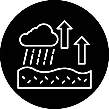 Hava simgesinin vektör illüstrasyonu