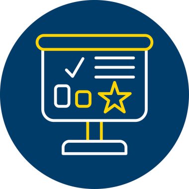 Pano simgesi vektör illüstrasyonu