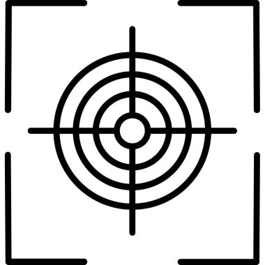 Hedef simgeyi ana hat biçiminde hedefle