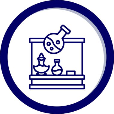 Modern bir simgenin vektör illüstrasyonu