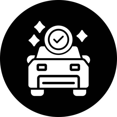 - Araba. Web simgesi basit illüstrasyon