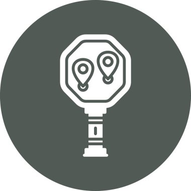 Vektör Ampulü Ico, vektör illüstrasyonu