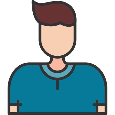 genç adam avatar karakter