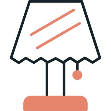 Lamba. Web simgesi basit illüstrasyon