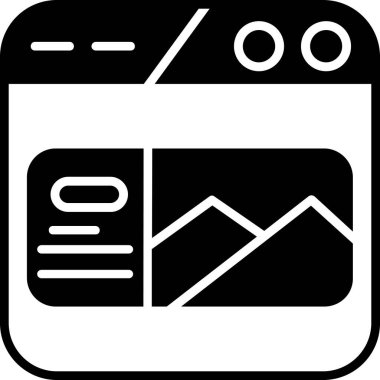 iş simgesi vektör illüstrasyonu