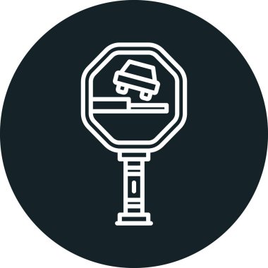 Modern b 'nin vektör illüstrasyonu eksik simgesi