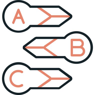 seo modern simgesinin vektör illüstrasyonu