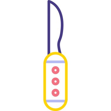 Bir çizgi filmin vektör illüstrasyonu