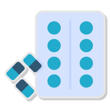 tıbbi ve sağlık hizmeti vektör simgesi.