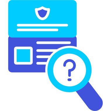 Dolu olarak büyüteç simgesi bul - taslak biçimi