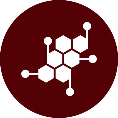 DNA yapısının vektör simgesi
