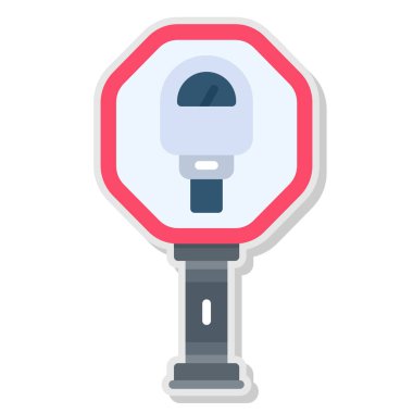 Elektrik lambası. Basit illüstrasyon