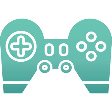 oyun denetleyici simgesi vektör çizimi