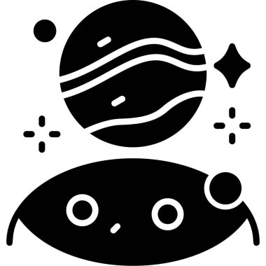 yabancı uzay simgesi, basit biçim