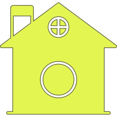 ev simgesi vektör illüstrasyonu