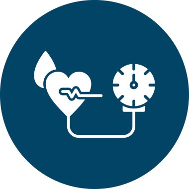 Sağlık simgesinin vektör illüstrasyonu