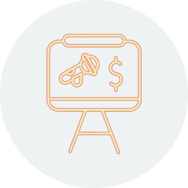 seo modern simgesinin vektör illüstrasyonu