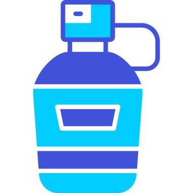 Kahve makinesi web simgesi basit illüstrasyon