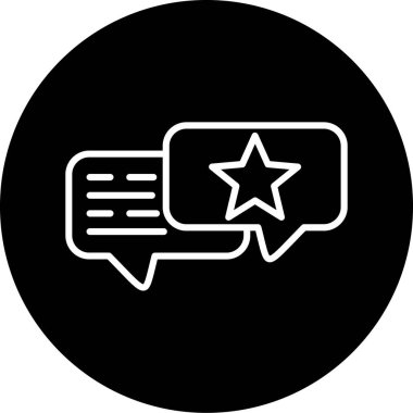 Konuşma baloncukları ikon vektör çizimi