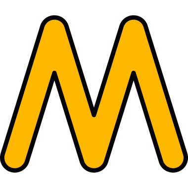 vektör sarı ok simgesi