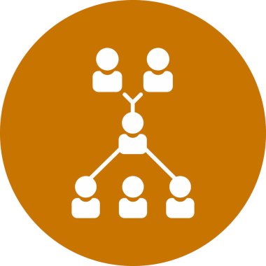 İnsanların vektör resimleme simgesi, ağ simgesi, ağ simgesi