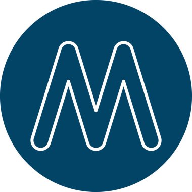 Modern b 'nin vektör illüstrasyonu eksik simgesi