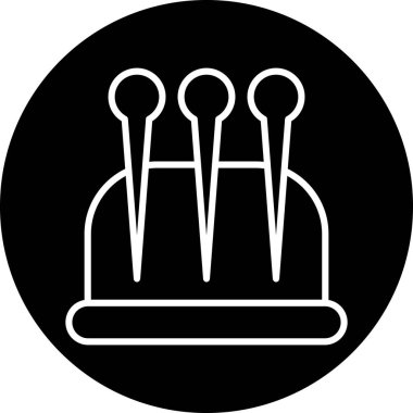 Modern bir simgenin vektör illüstrasyonu