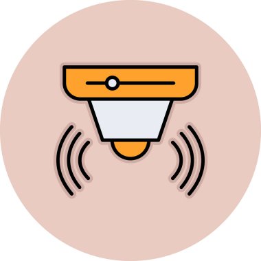 Kablosuz. Web simgesi basit illüstrasyon