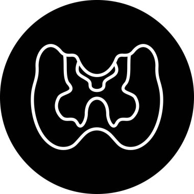 İnsan kemiğinin vektör çizimi