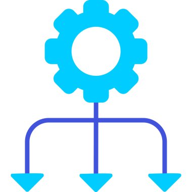 Teçhizat Web simgesi basit illüstrasyon