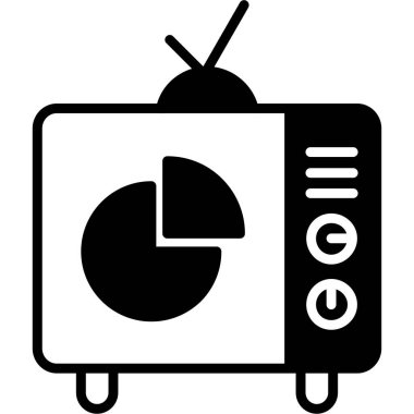 Bir bilgisayar simgesinin vektör illüstrasyonu