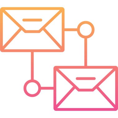 Modern bir simgenin vektör illüstrasyonu