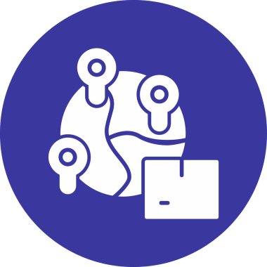 Alışveriş poşeti ikon vektör illüstrasyonu