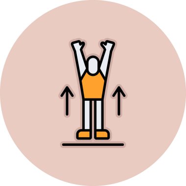 İspanya ikonu bayrağı taşıyan bir adamın vektör çizimi